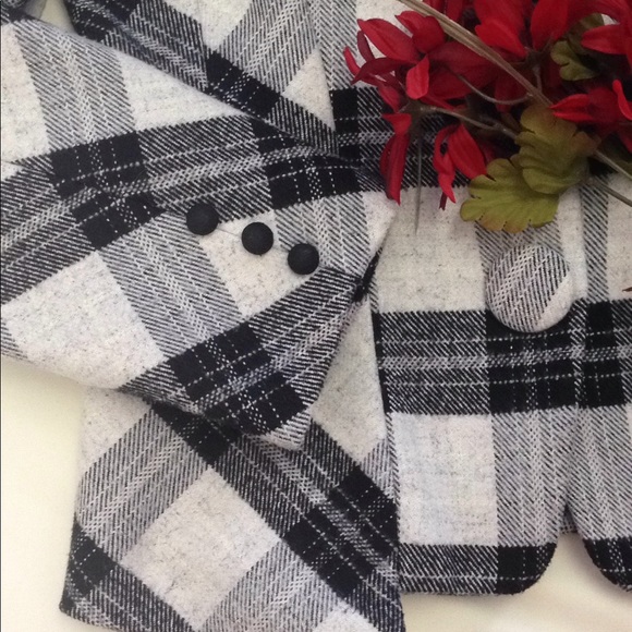 Lulumari plaid coat - Picture 4 of 7